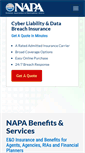 Mobile Screenshot of napa-benefits.org